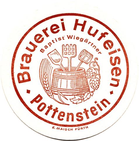 pottenstein bt-by hufeisen rund 1a (215-u e maisch frth-braun)